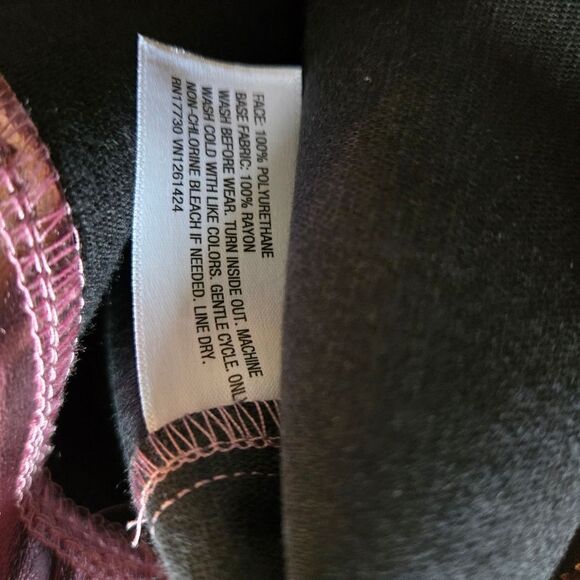 Art Class Rose Gold Pink Metallic Mini Skirt - Picture 4 of 4